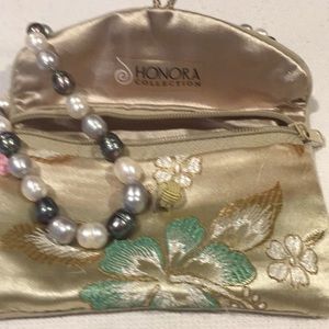 Honora hand knotted pearl necklace